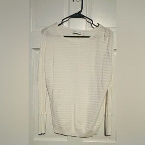 White New York and Co. women’s sweater size Large